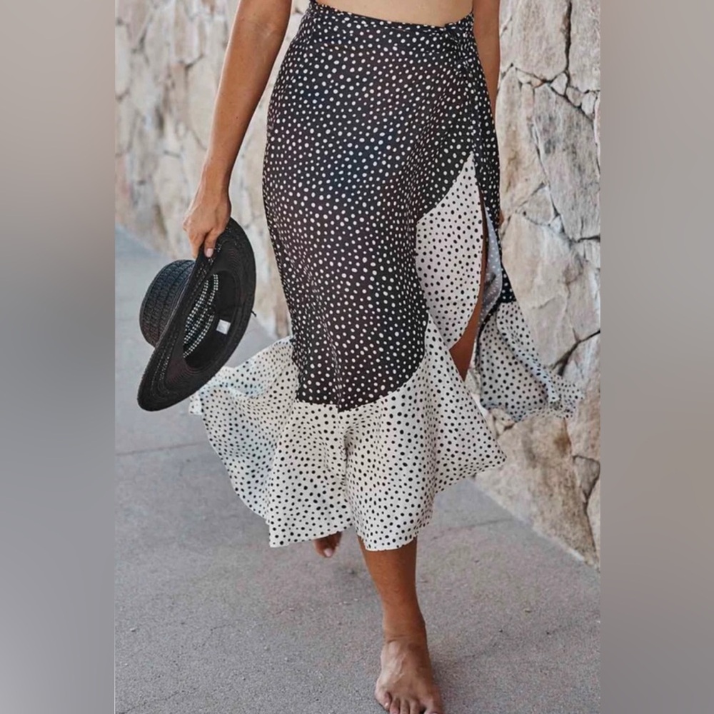 Summersalt Beach to Brunch Wrap Skirt 1X